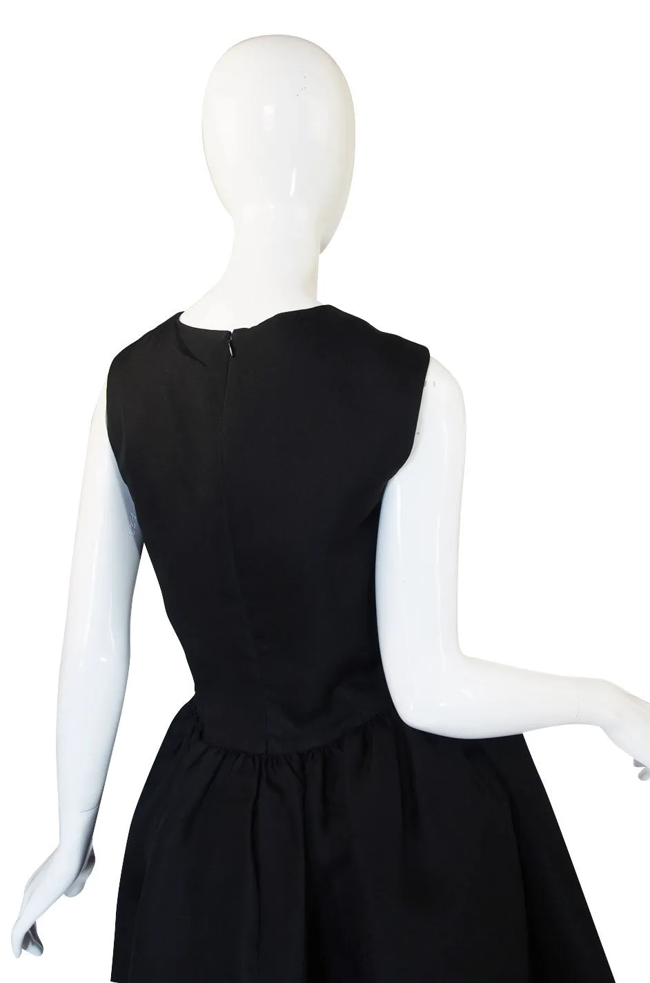1970s Bill Blass Cut Out Cocktail Dress