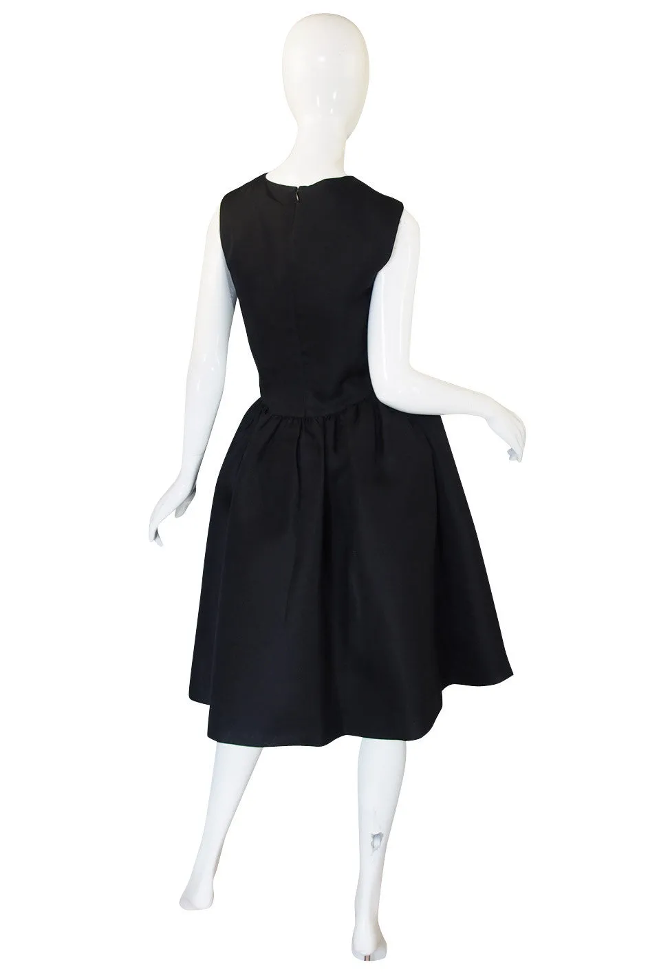 1970s Bill Blass Cut Out Cocktail Dress
