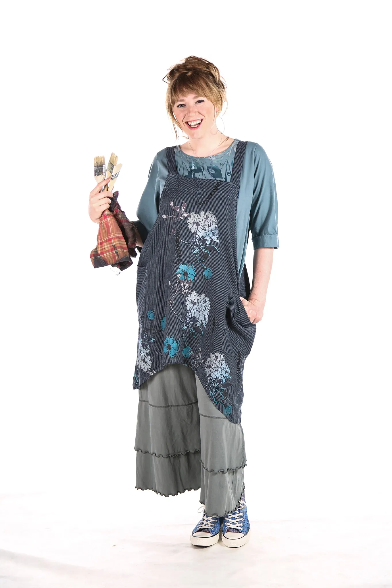 3239-Wide Petaloon Moonwater Unprinted