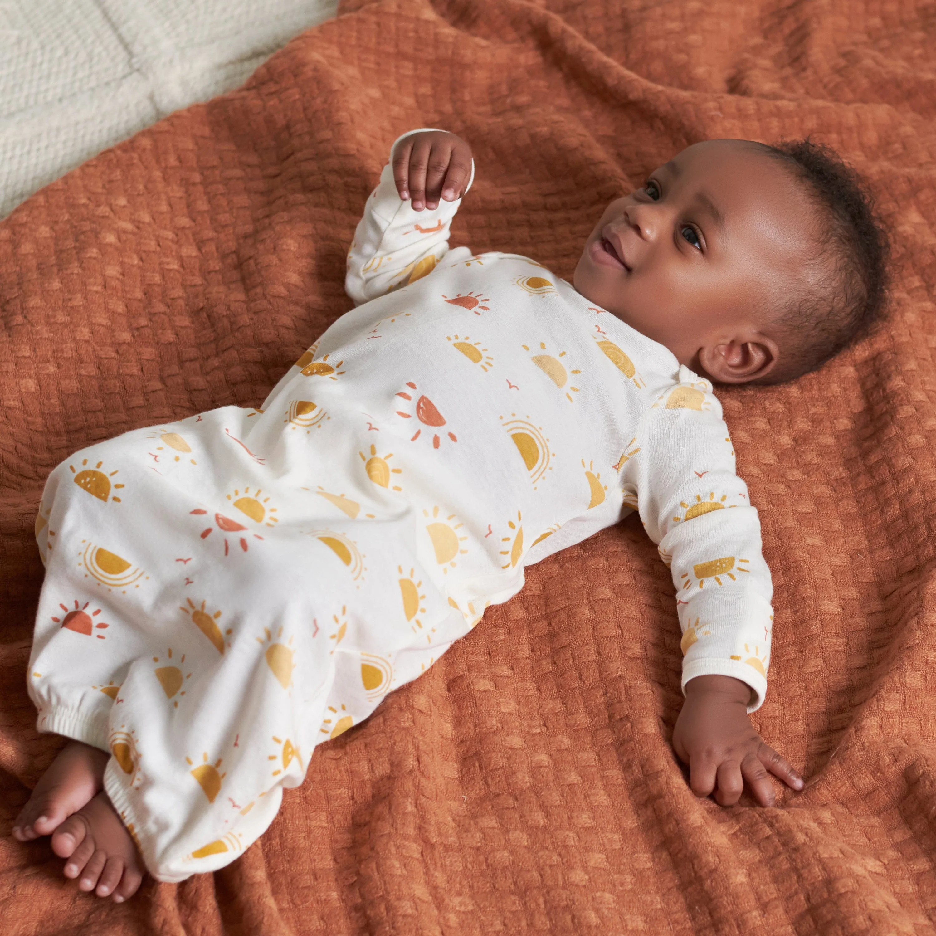 4-Pack Baby Neutral Southwest Gowns