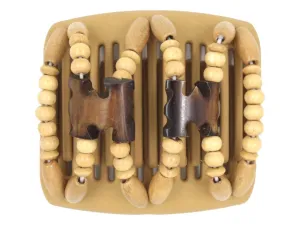 African Butterfly Chameleon Hair Comb - Stones & Bones Blonde 45