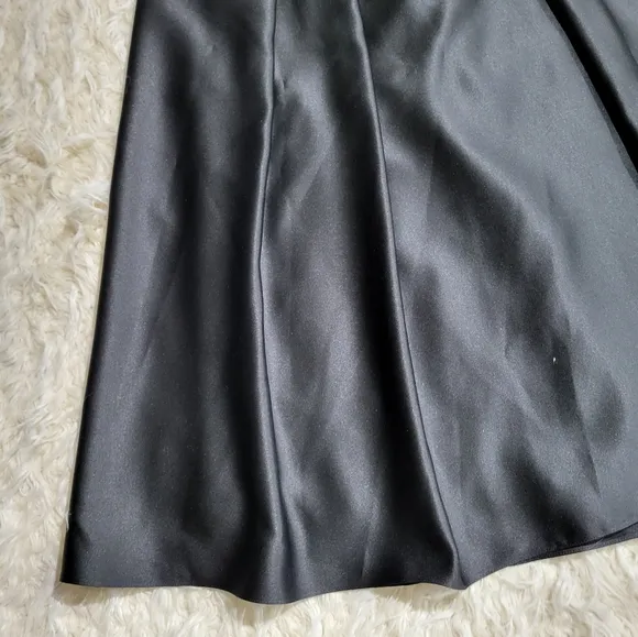 Alex Evenings Black Maxi A-line Skirt Size Medium