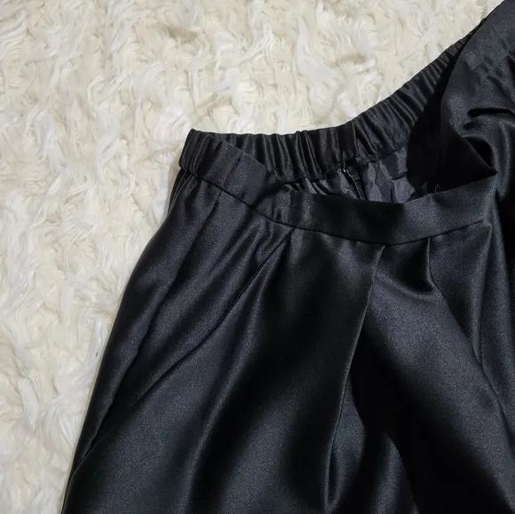 Alex Evenings Black Maxi A-line Skirt Size Medium