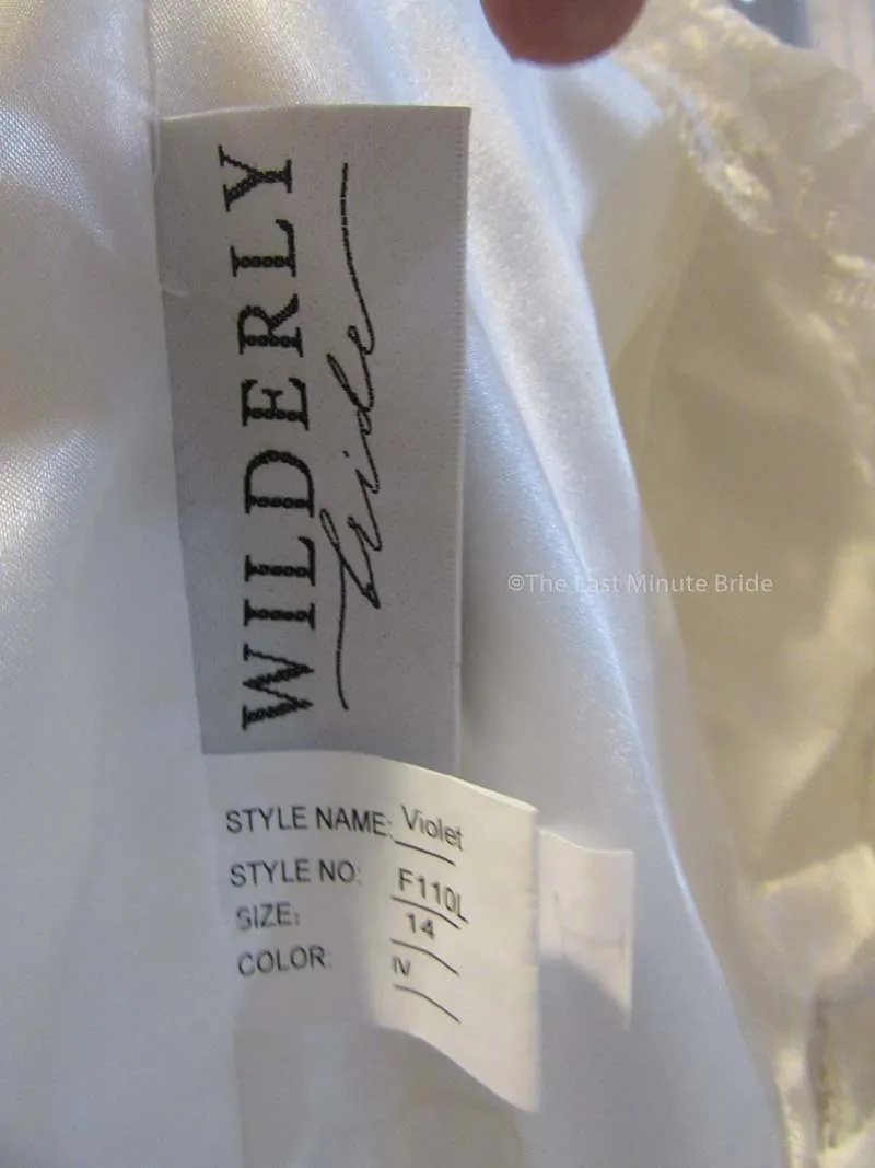Allure Bridals Wilderly Violet F110