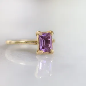 Amethyst Cocktail Ring | Recycled 14k Gold