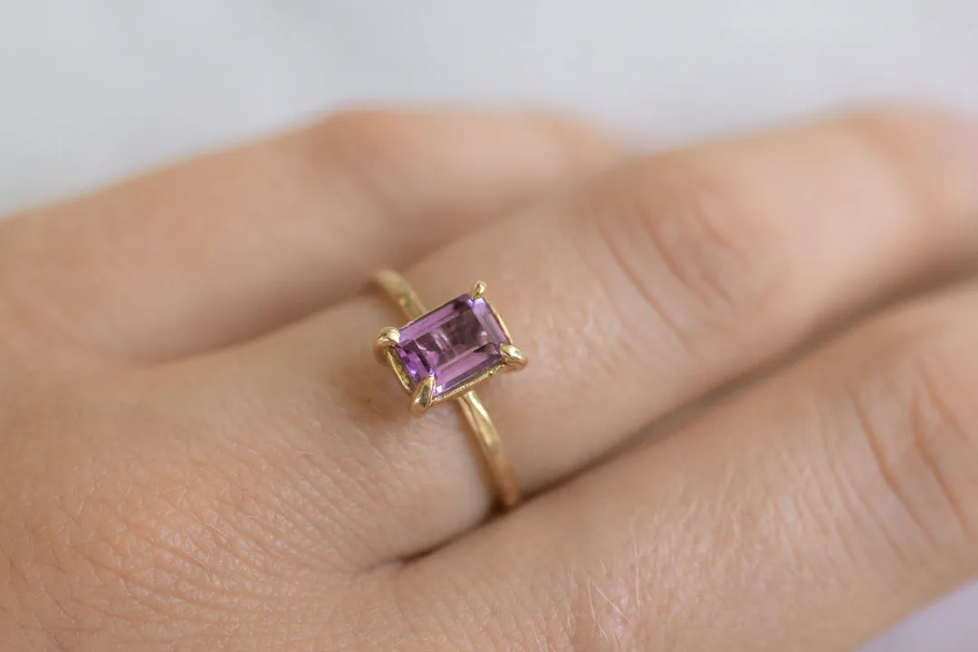 Amethyst Cocktail Ring | Recycled 14k Gold