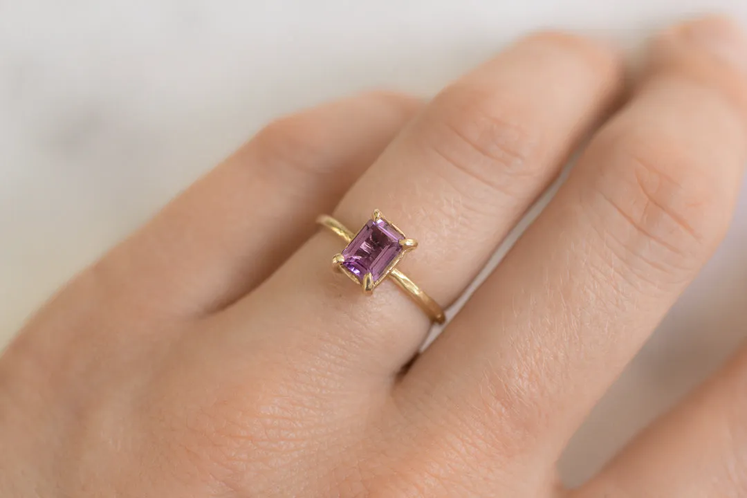 Amethyst Cocktail Ring | Recycled 14k Gold