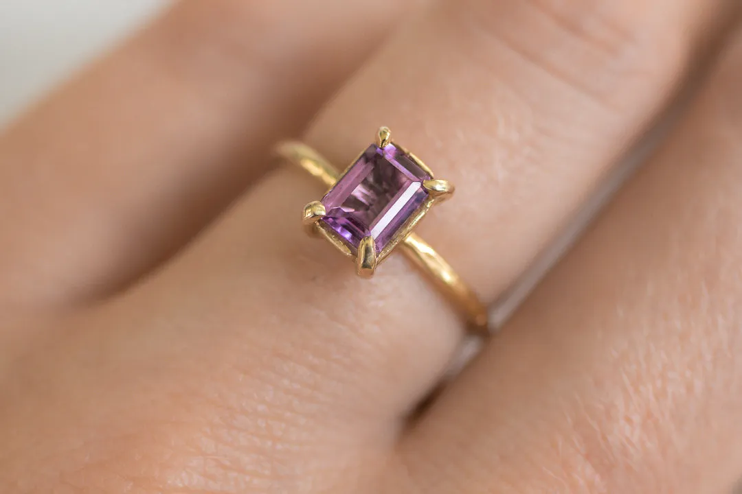 Amethyst Cocktail Ring | Recycled 14k Gold