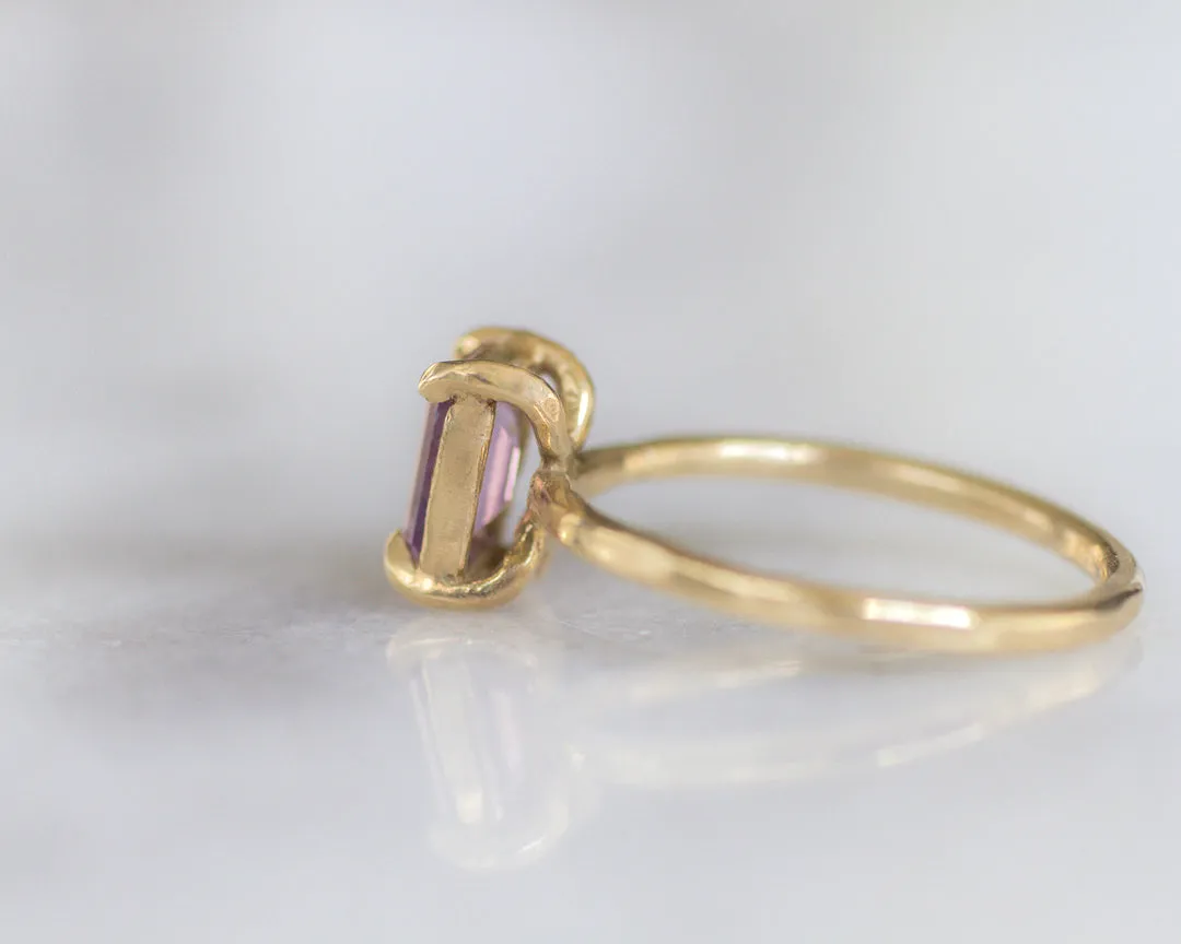 Amethyst Cocktail Ring | Recycled 14k Gold