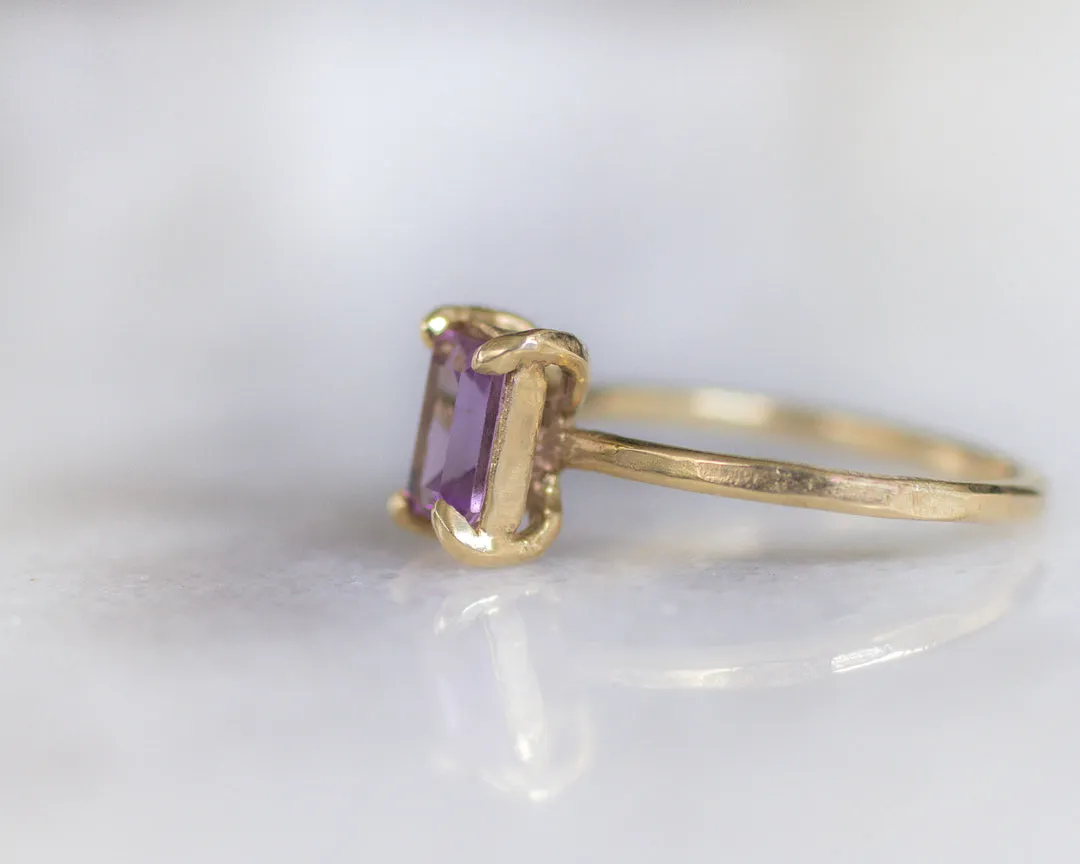 Amethyst Cocktail Ring | Recycled 14k Gold