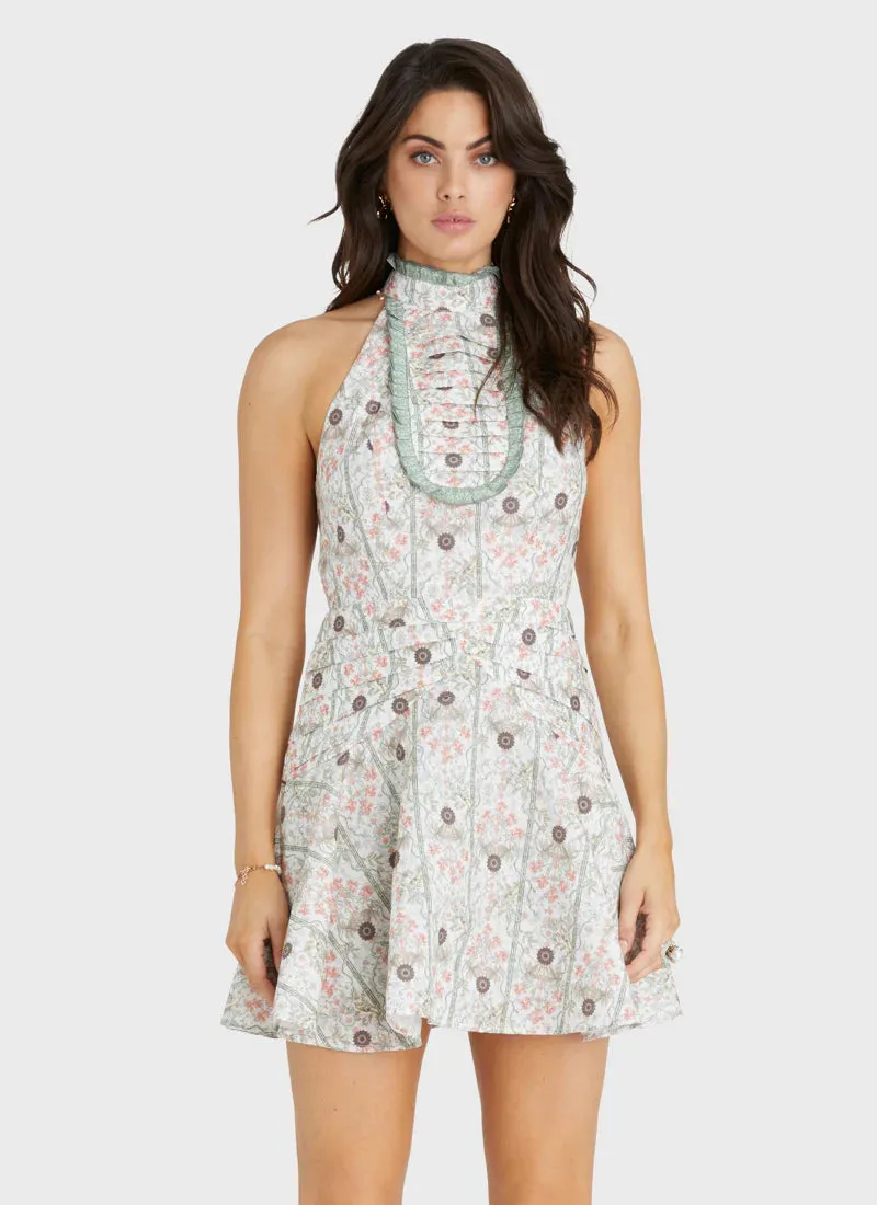 Aqua Blu - Kaley Mini Dress - Amaryllis