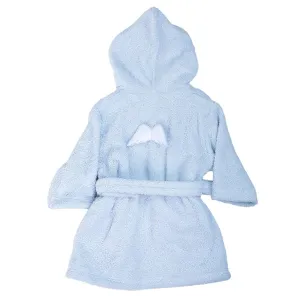 Baby Gi Angel Wings Towelling Bathrobe - Blue