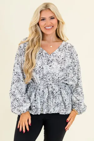 Back On The Grind Top, Black