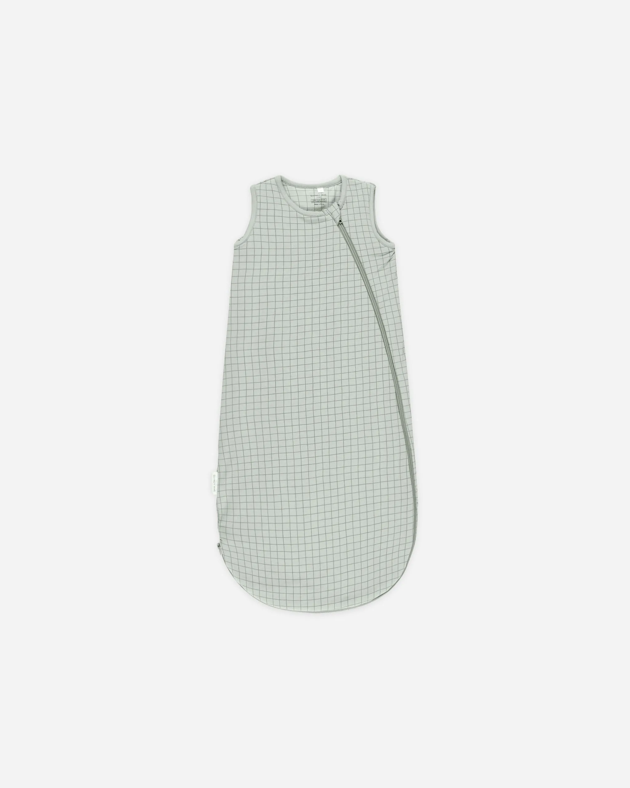 Bamboo Sleep Bag || Sage Grid