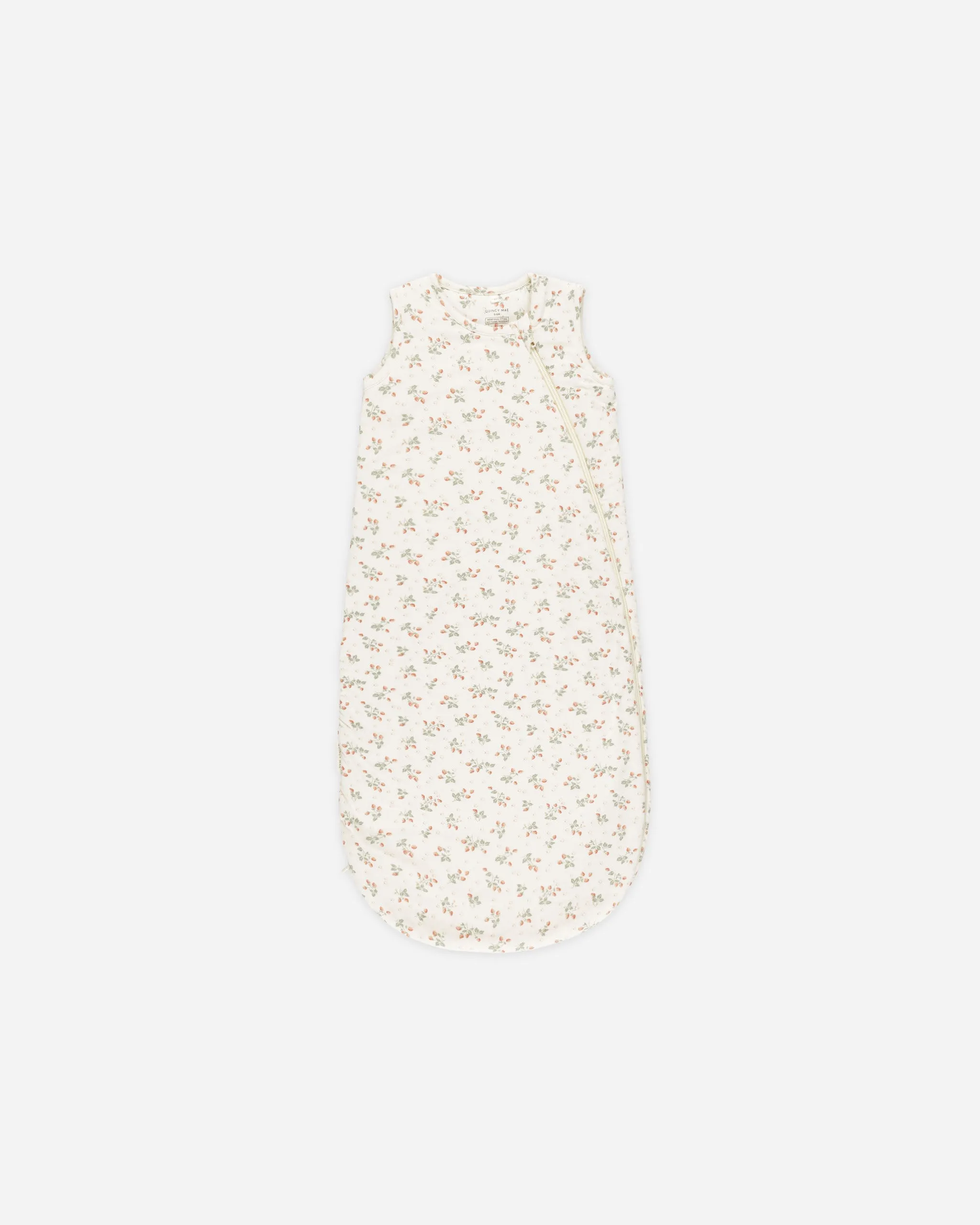 Bamboo Sleep Bag || Strawberries