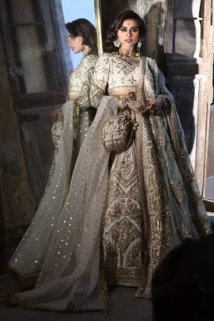 Bibbojaan  Pearl White and Gold