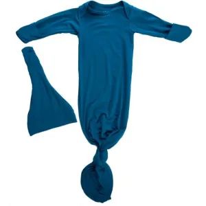 Blue Knotted Gown