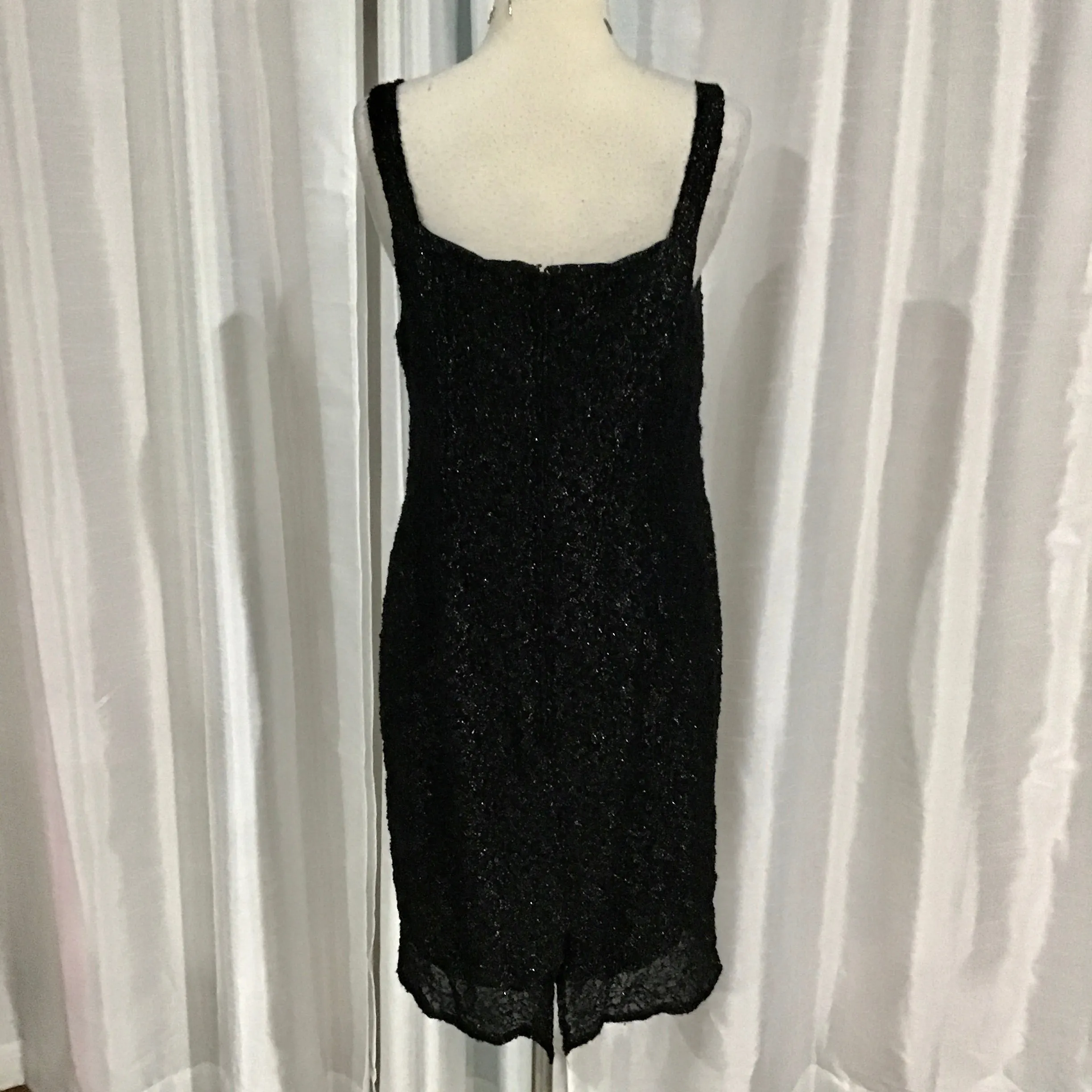 BOUTIQUE Short Black Gown Size 14