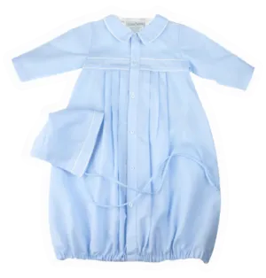 Boys Dot Emb Take Me Home Gown & Hat