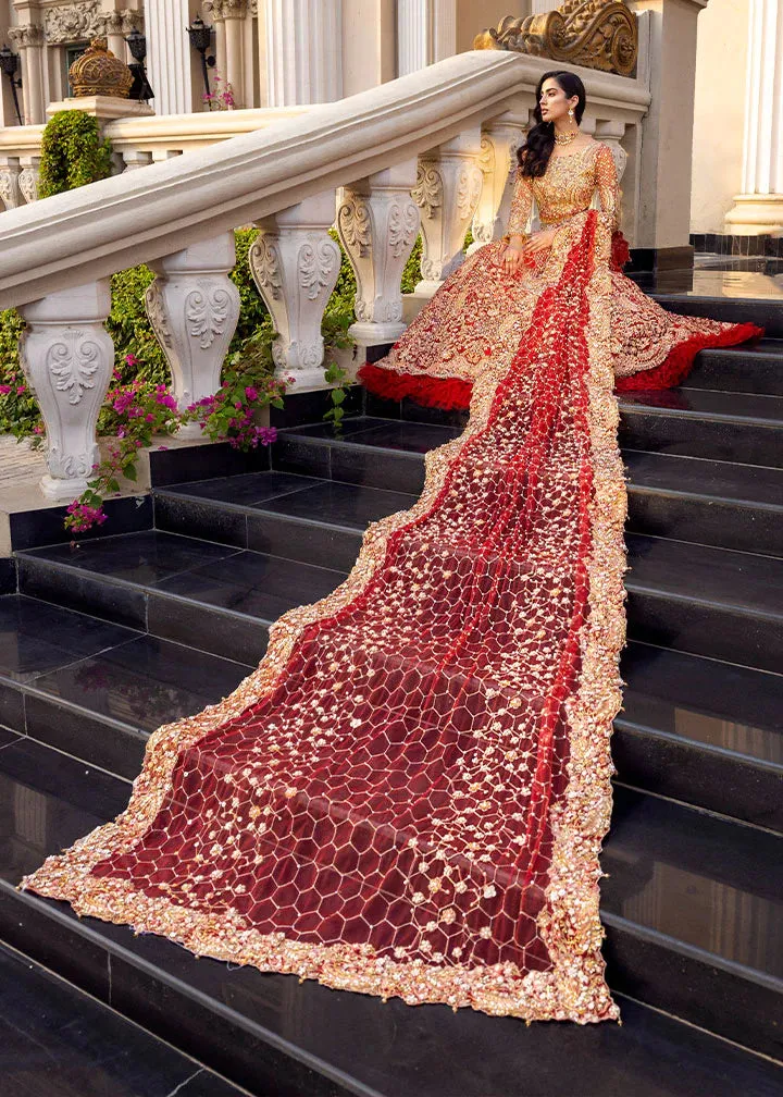 Bridal Wedding Dress in Choli Dupatta and Lehenga Style