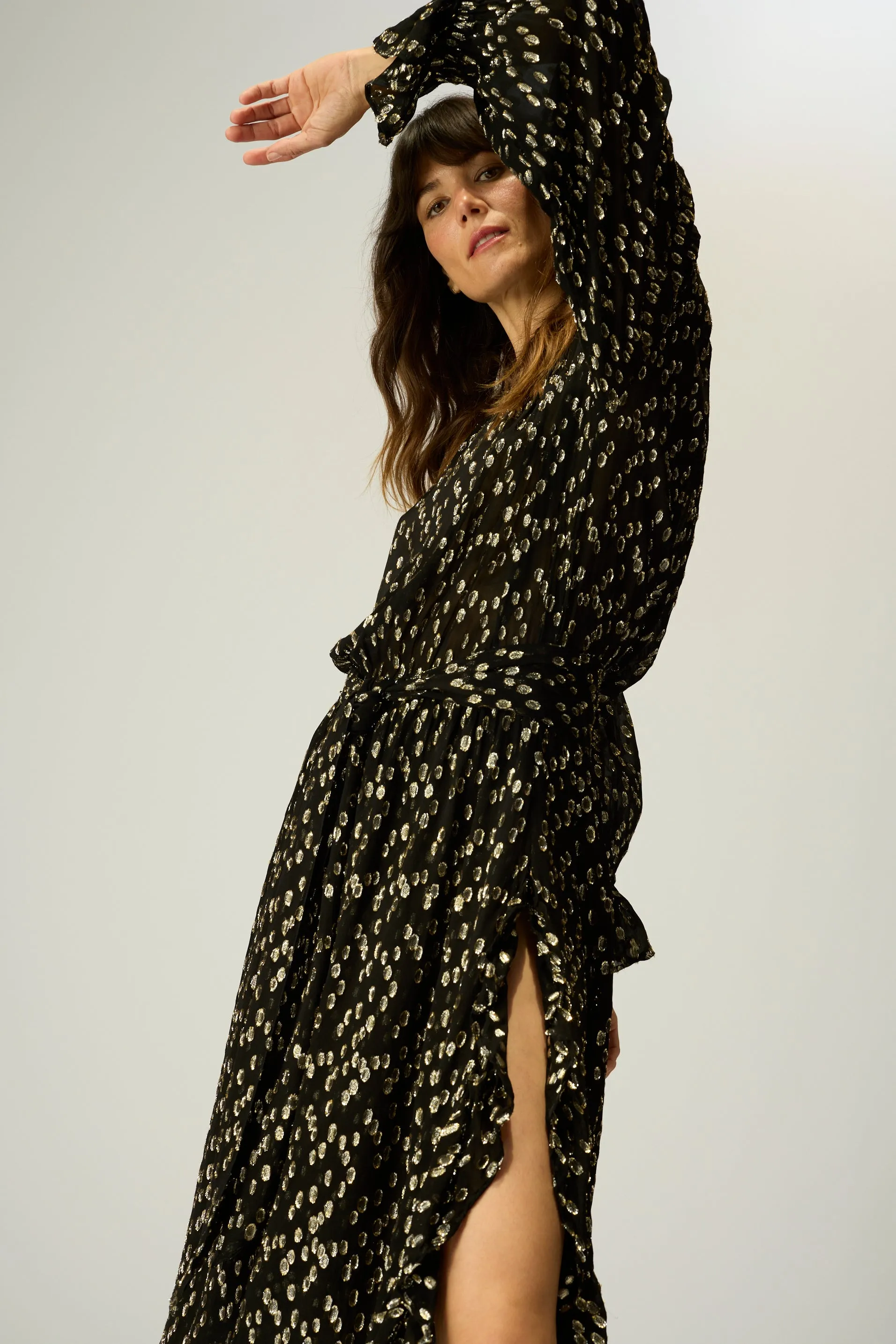 CAMILLE DRESS WITH SASH