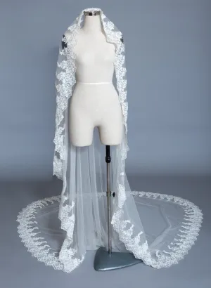 Cathedral Wedding Veil (#Irina)