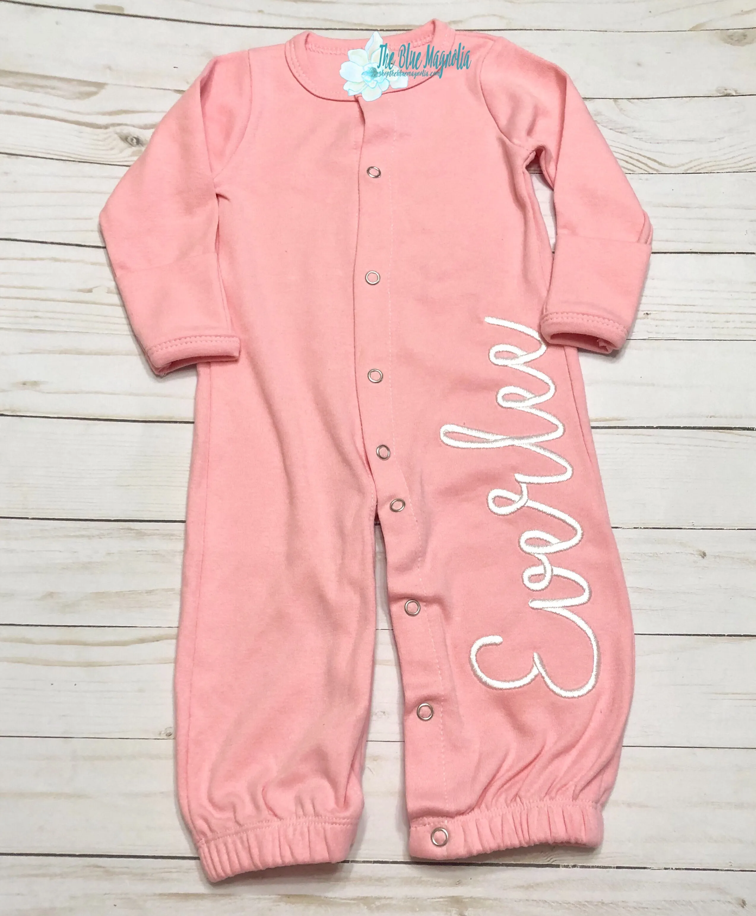 Convertible Gown with Mittens