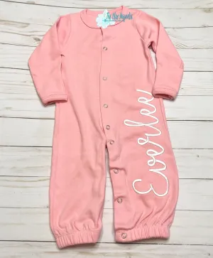Convertible Gown with Mittens