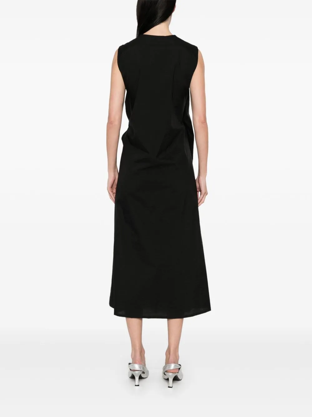 Cotton midi dress