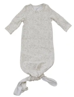 Cream Vines Knot Gown