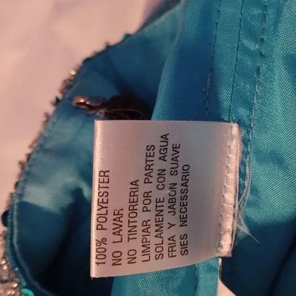 DALIA, BEAUTIFUL CINDERELLA TYPE DRESS, LOTS OF BEADING, LOTS OF LAYERING.