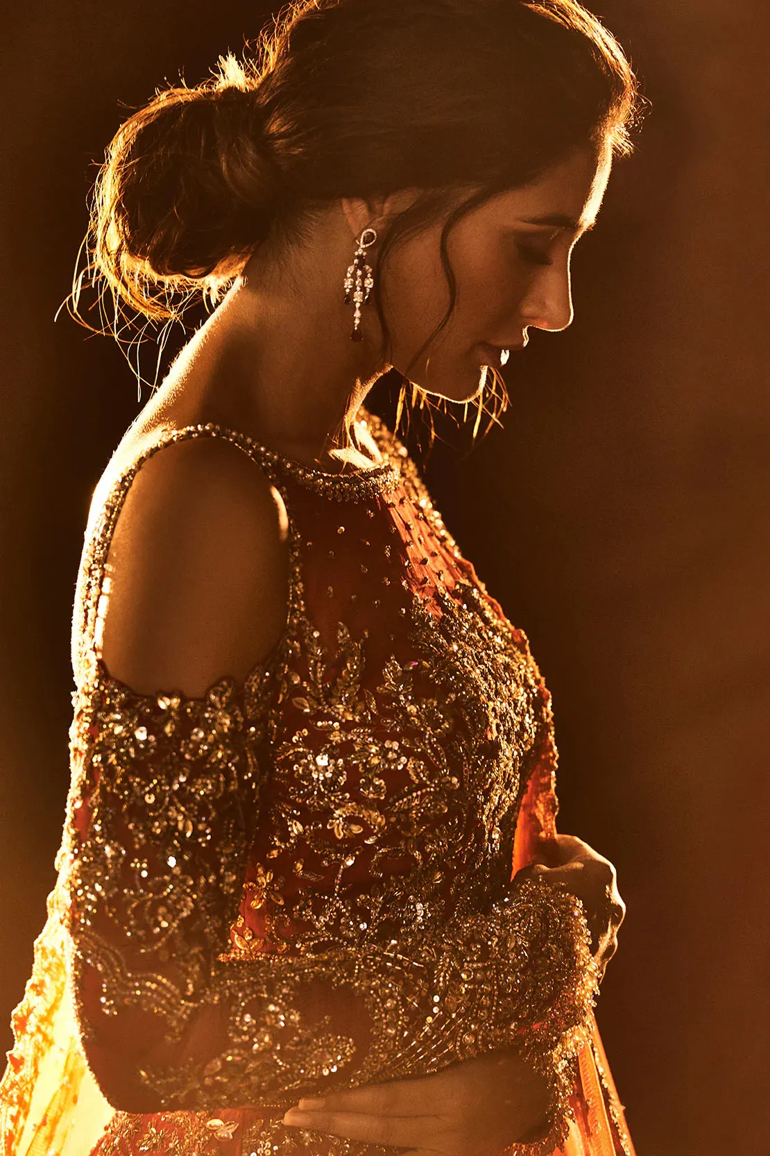 Deep Red  Wedding dresses for Pakistani