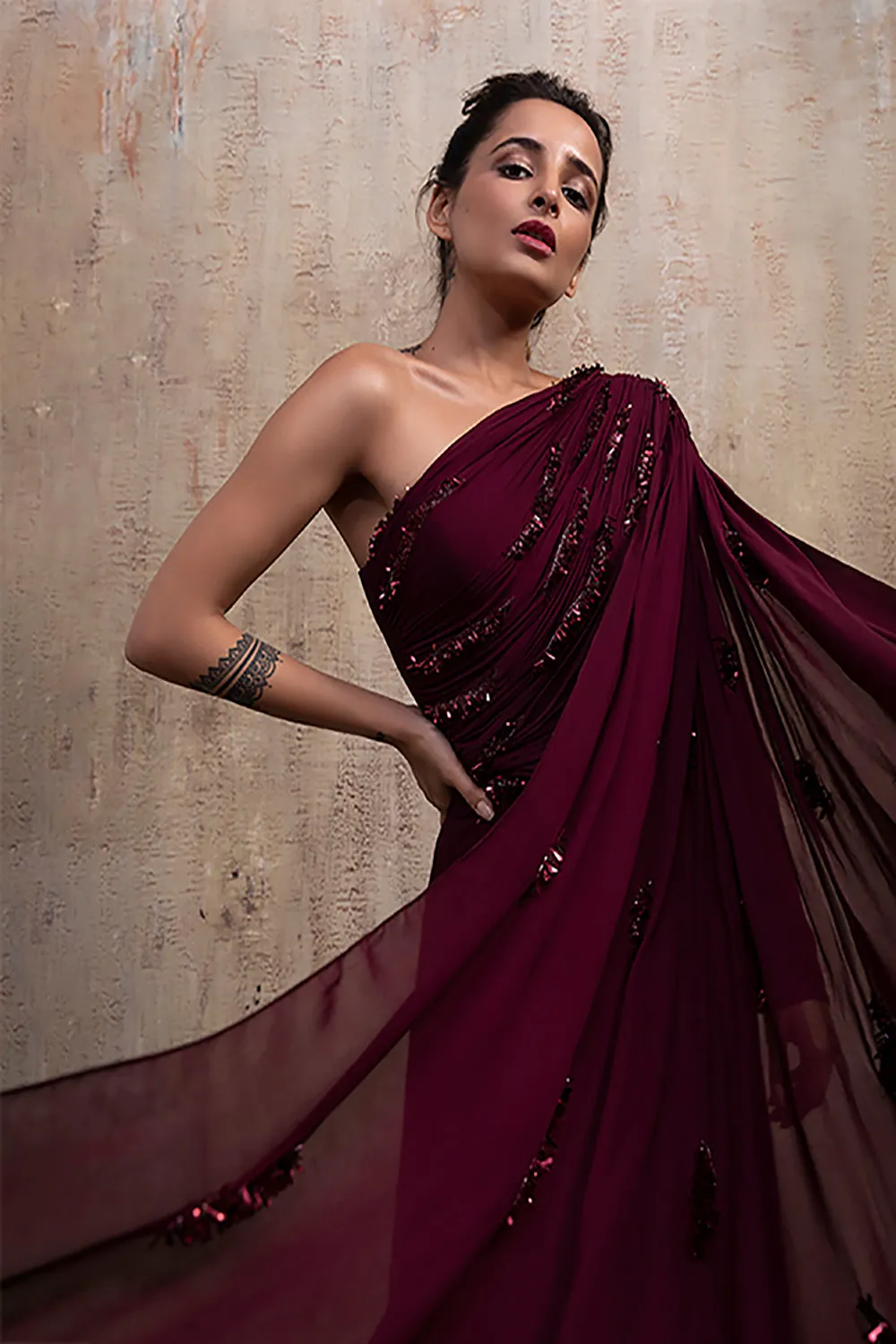 Delicious Wine Gown