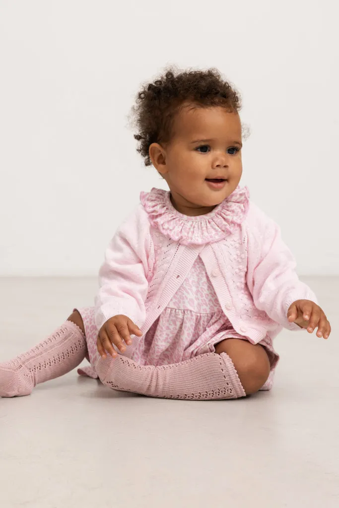 Diora Frill, Dress - Pink Leo