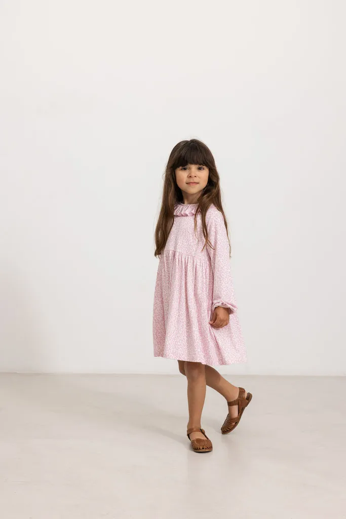 Diora Frill, Dress - Pink Leo