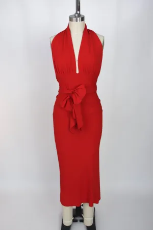Donna Karan New York Halter Midi Dress