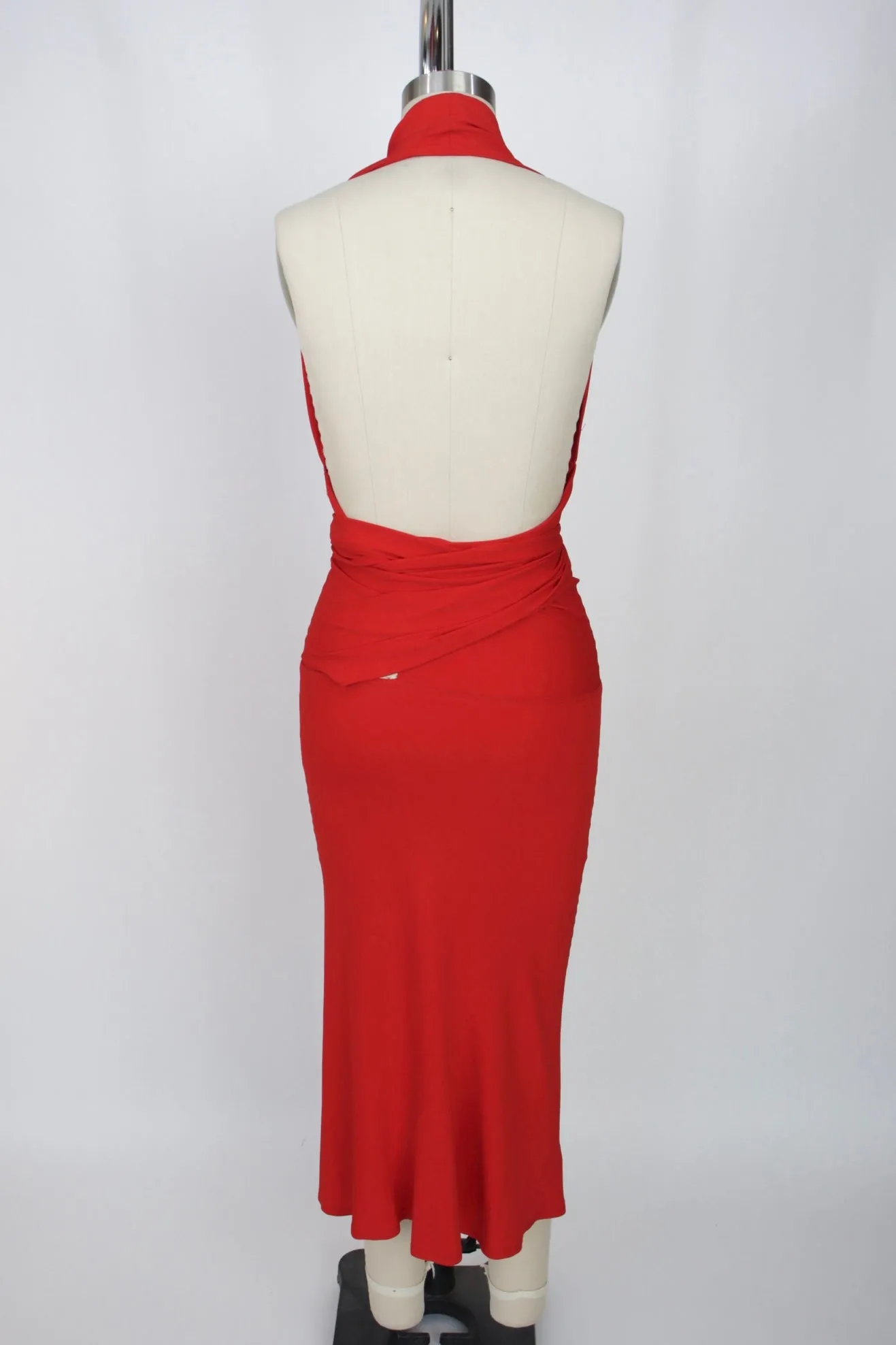 Donna Karan New York Halter Midi Dress