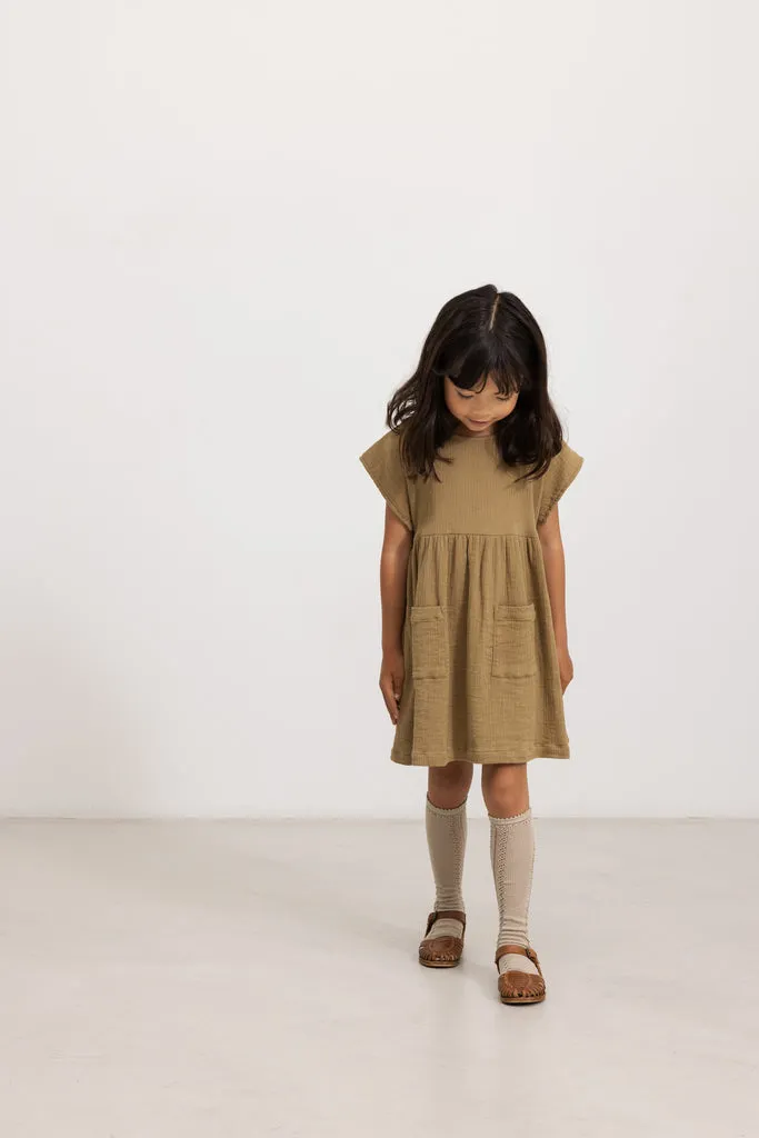 Doriana, Dress - Dark Dijon