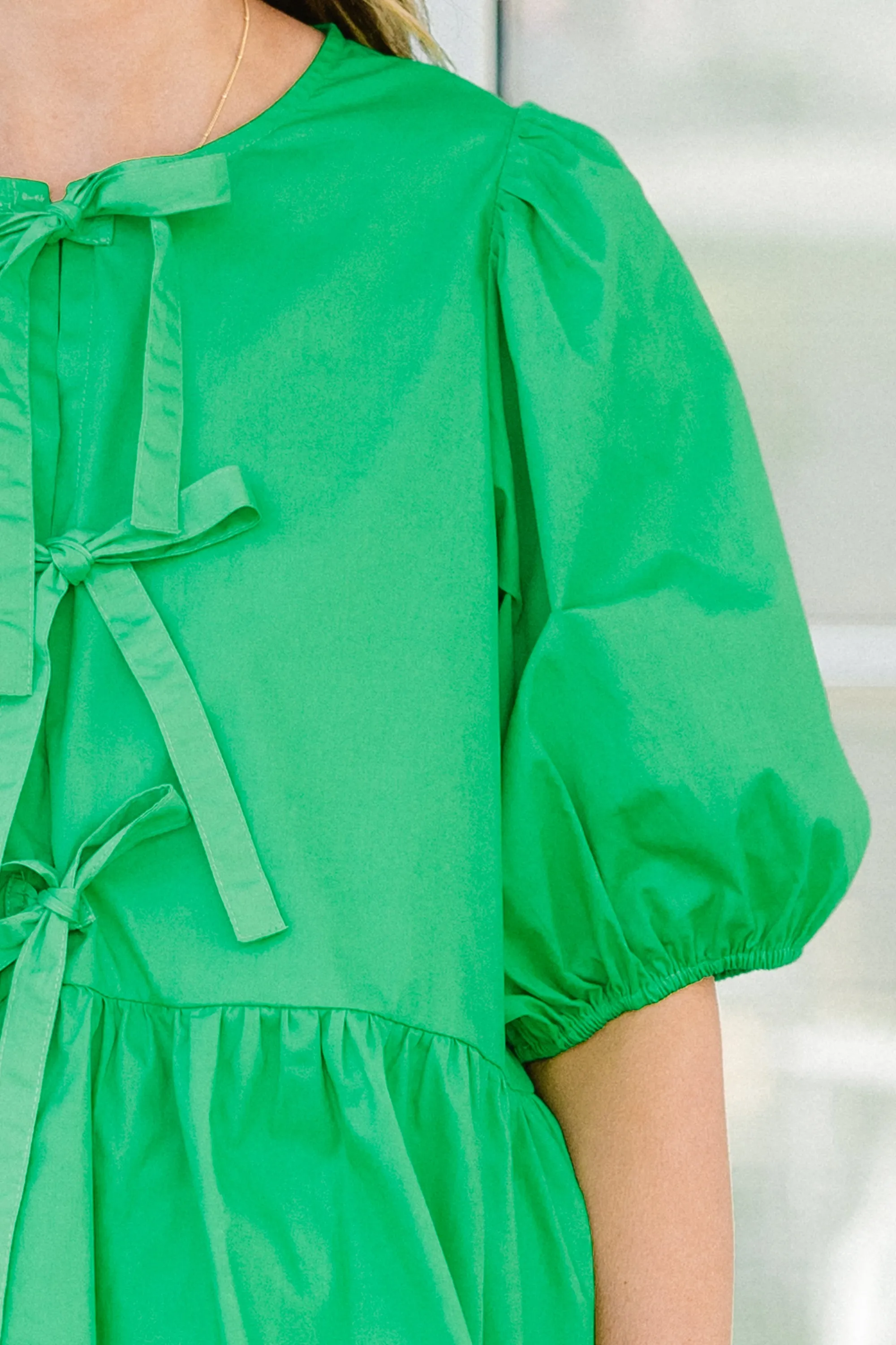 Easy Living Top, Green