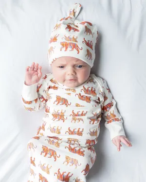 Easy Tiger - Newborn Gown   Hat
