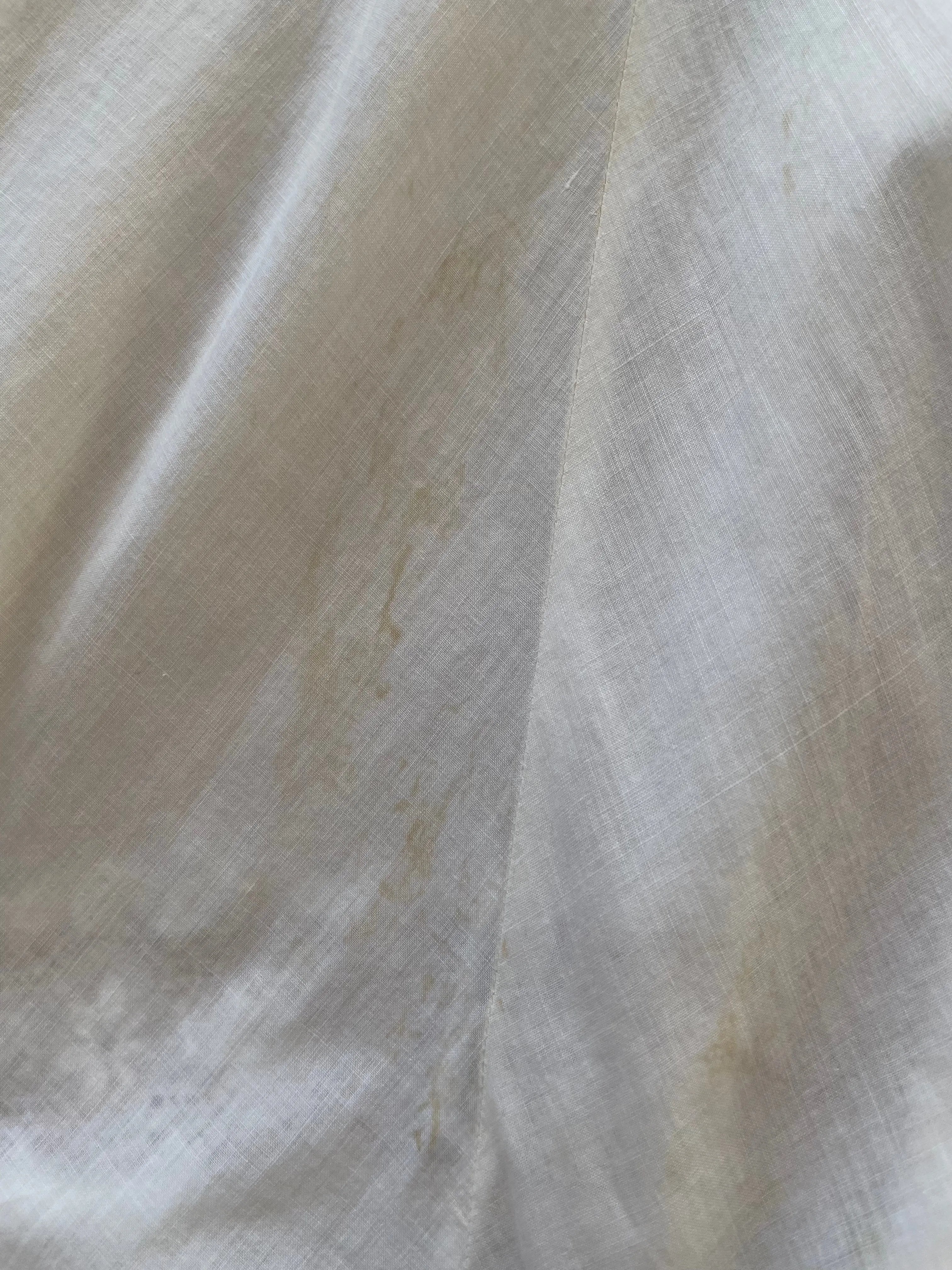 Edwardian Cotton Lawn Eyelet Prairie Dress