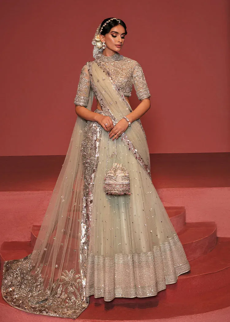 Embellished Pakistani Bridal  Choli Lehenga Dress