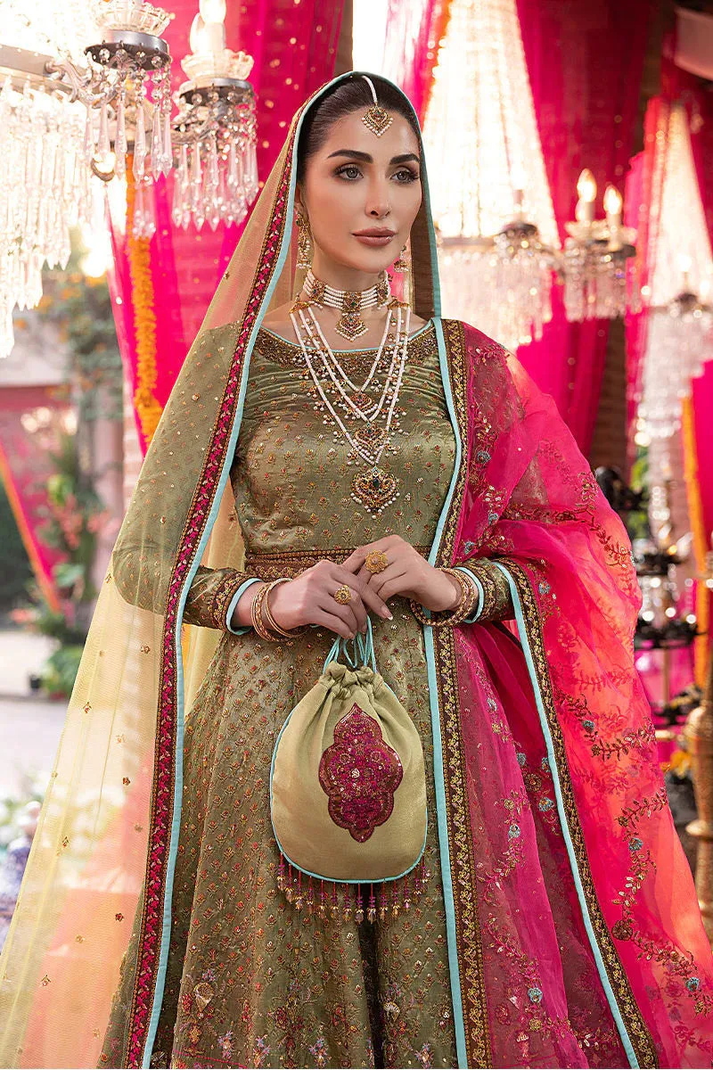 Embroidered Bridal Lehenga Choli Dupatta