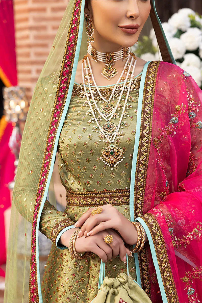 Embroidered Bridal Lehenga Choli Dupatta