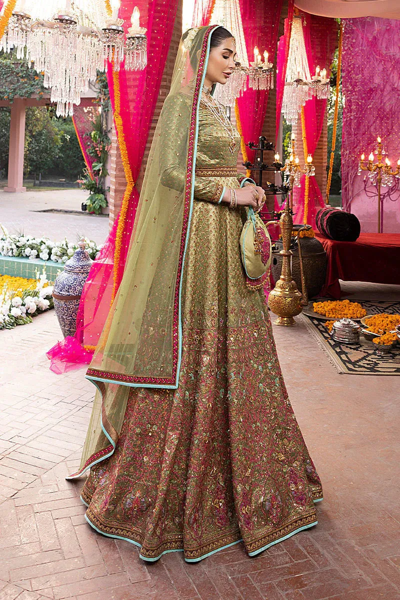 Embroidered Bridal Lehenga Choli Dupatta