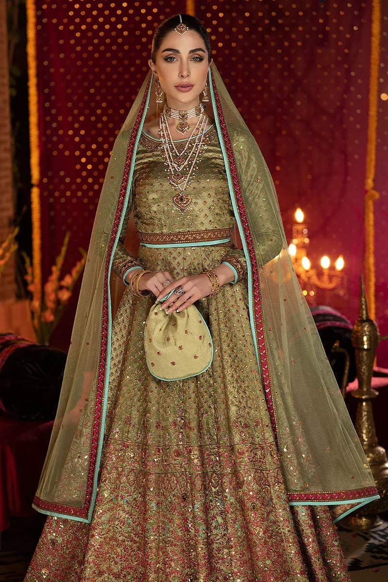 Embroidered Bridal Lehenga Choli Dupatta
