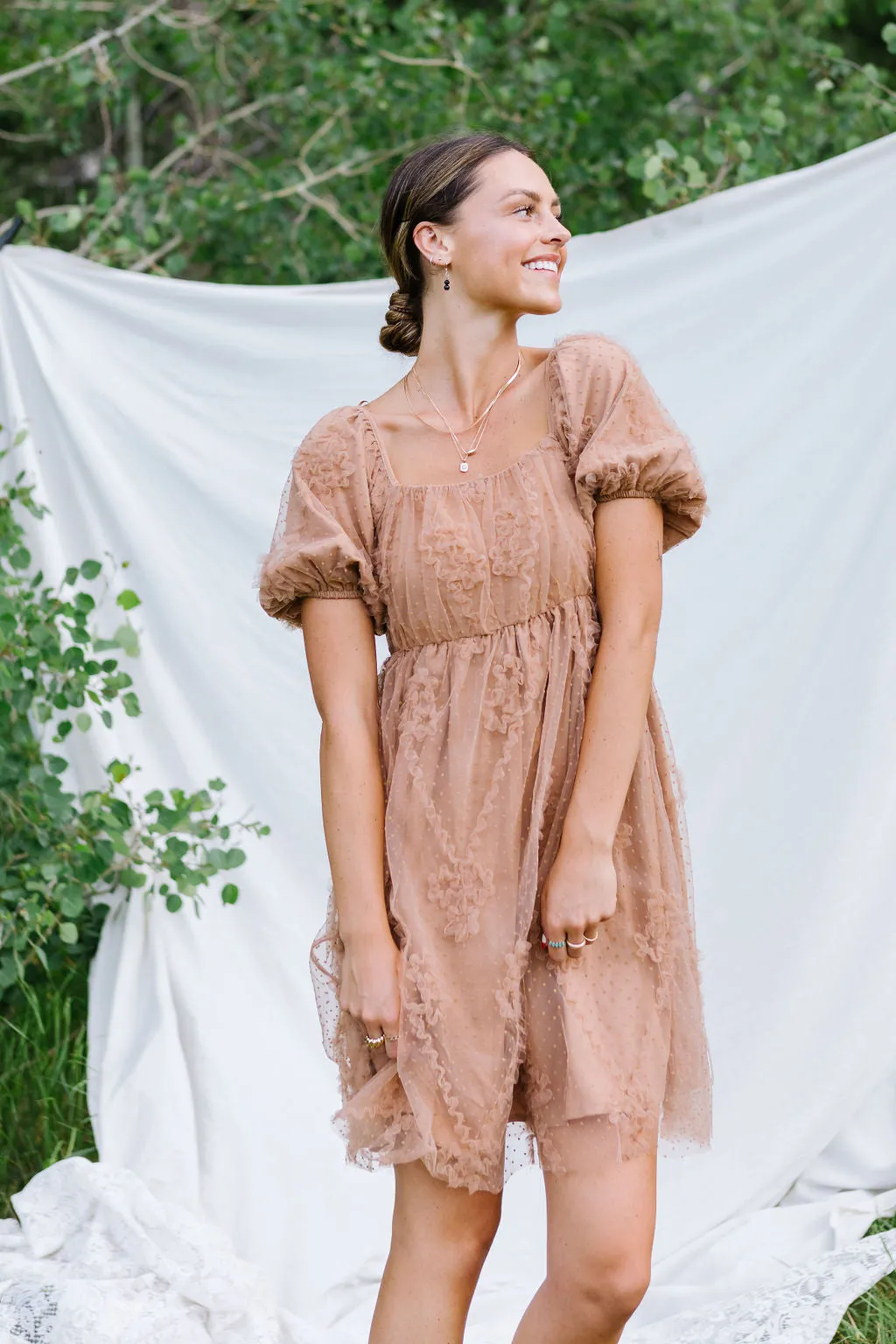 Emsworth Lace Mini Dress
