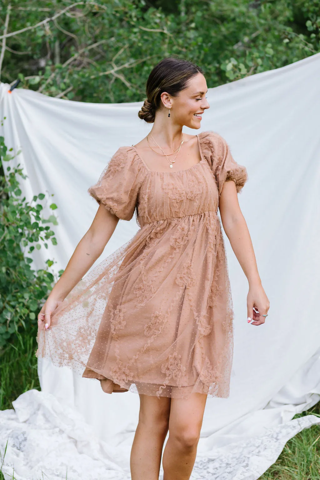 Emsworth Lace Mini Dress