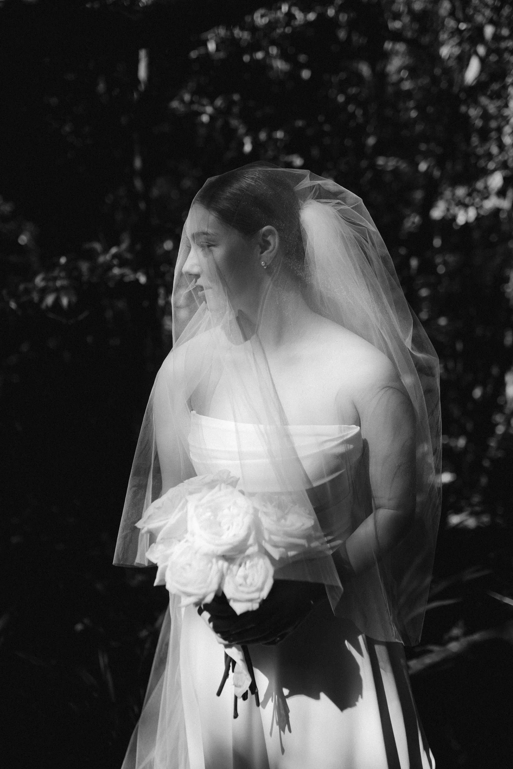 Extra Full Two Tier Cathedral Wedding Veil with Raw Edge