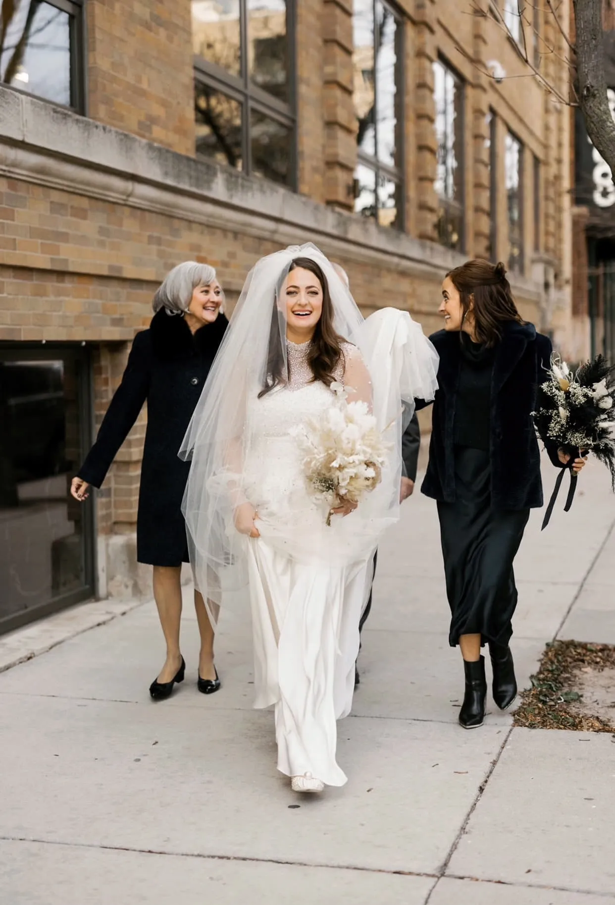 Extra Full Two Tier Cathedral Wedding Veil with Raw Edge